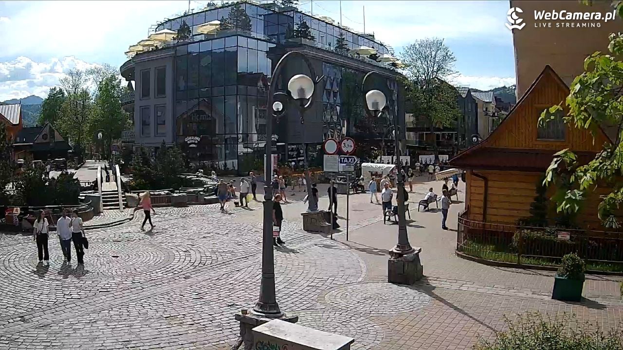 Widok na Krupówki w Zakopanem - 24 maj 2026, 15:31