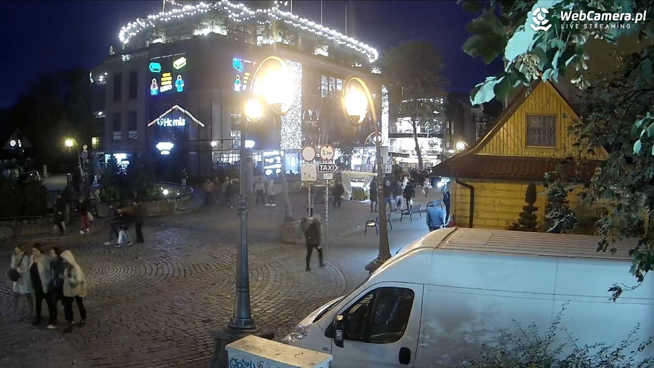 Widok na Krupówki w Zakopanem - 03 październik 2025, 18:44