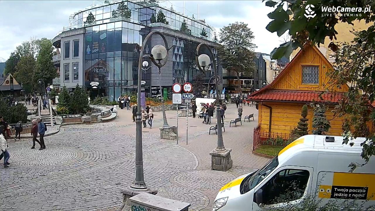 Widok na Krupówki w Zakopanem - 03 październik 2025, 14:18