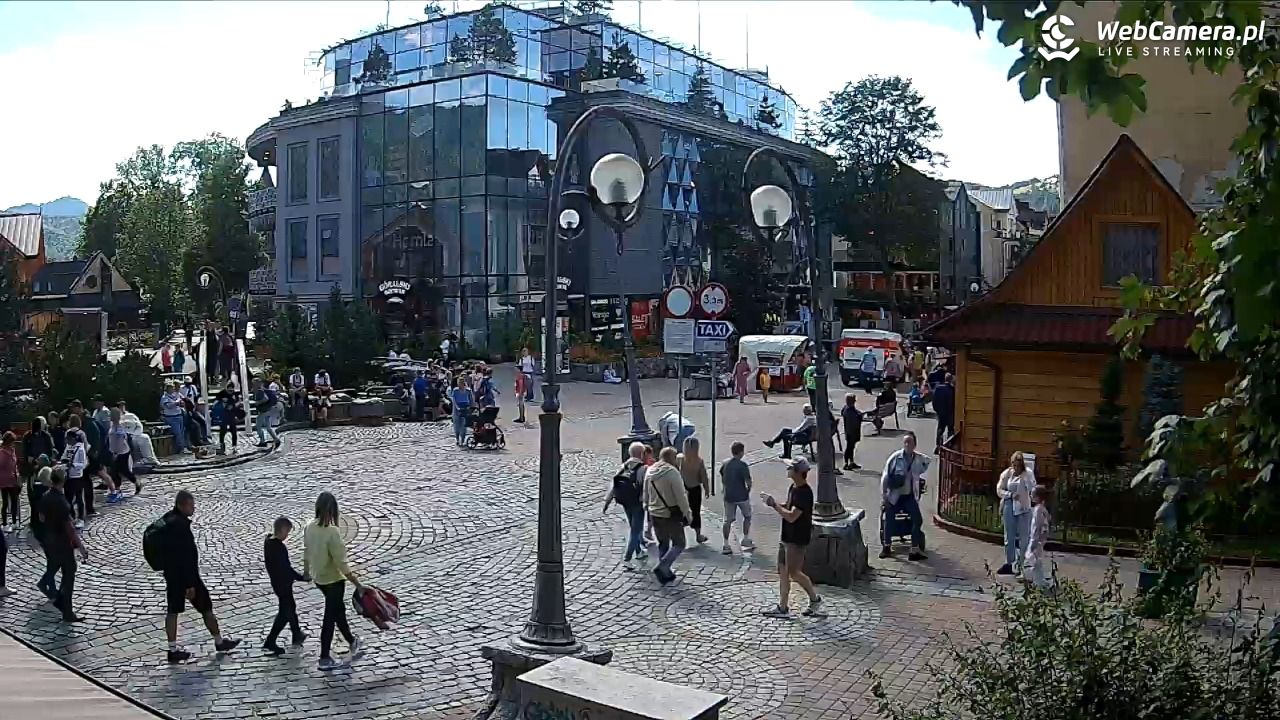 Widok na Krupówki w Zakopanem - 08 lipiec 2026, 15:44