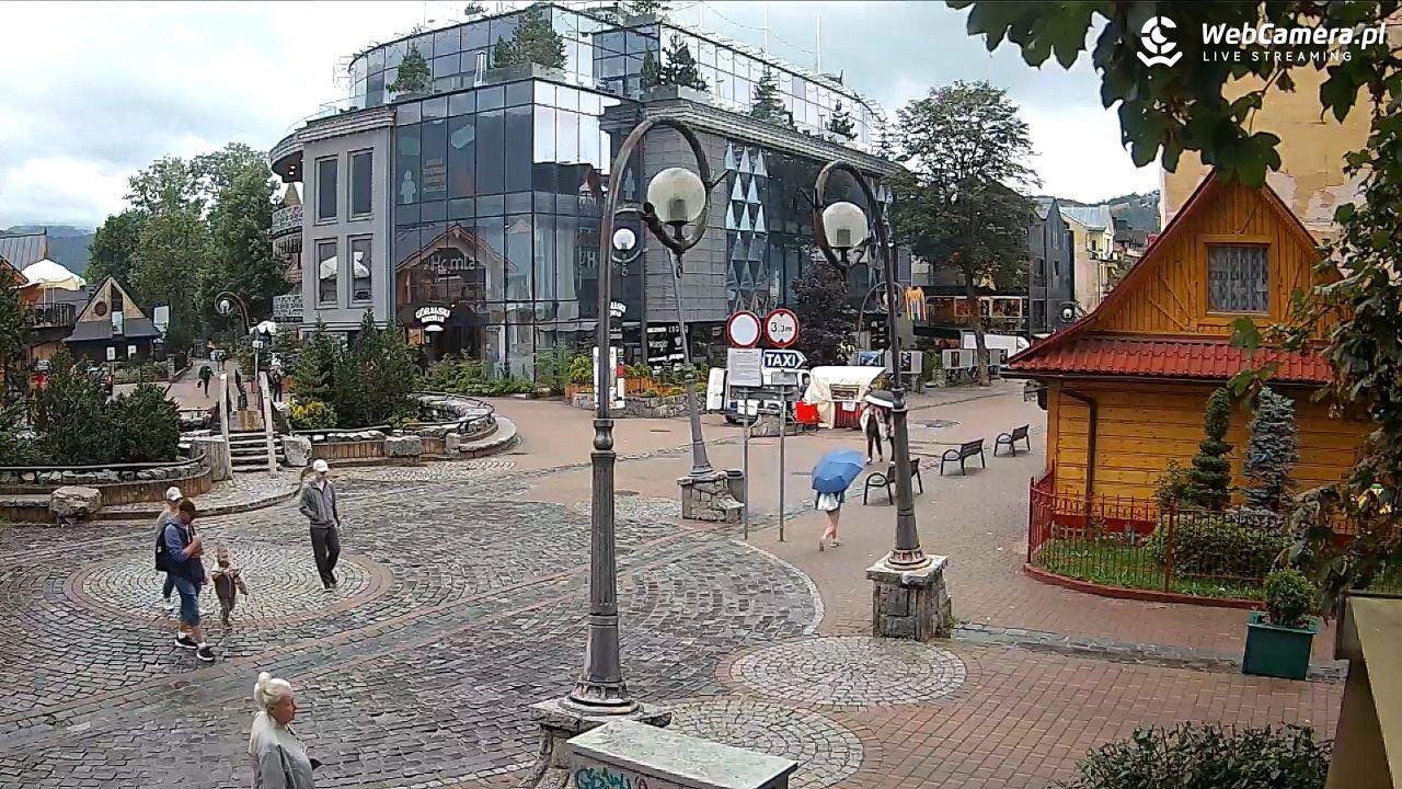 Widok na Krupówki w Zakopanem - 19 sierpień 2026, 09:24