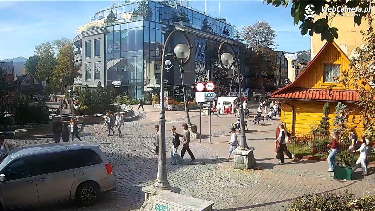 Widok na Krupówki w Zakopanem - 06 październik 2026, 11:59