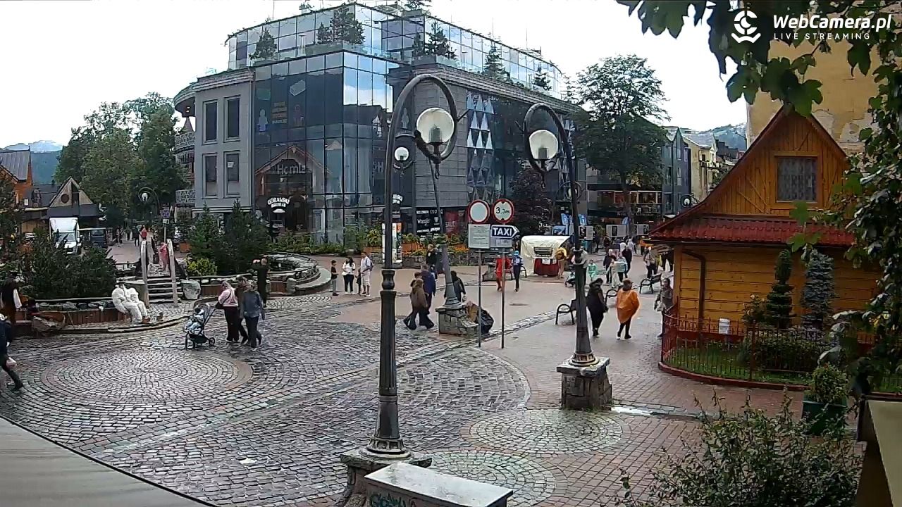 Widok na Krupówki w Zakopanem - 09 lipiec 2026, 15:08