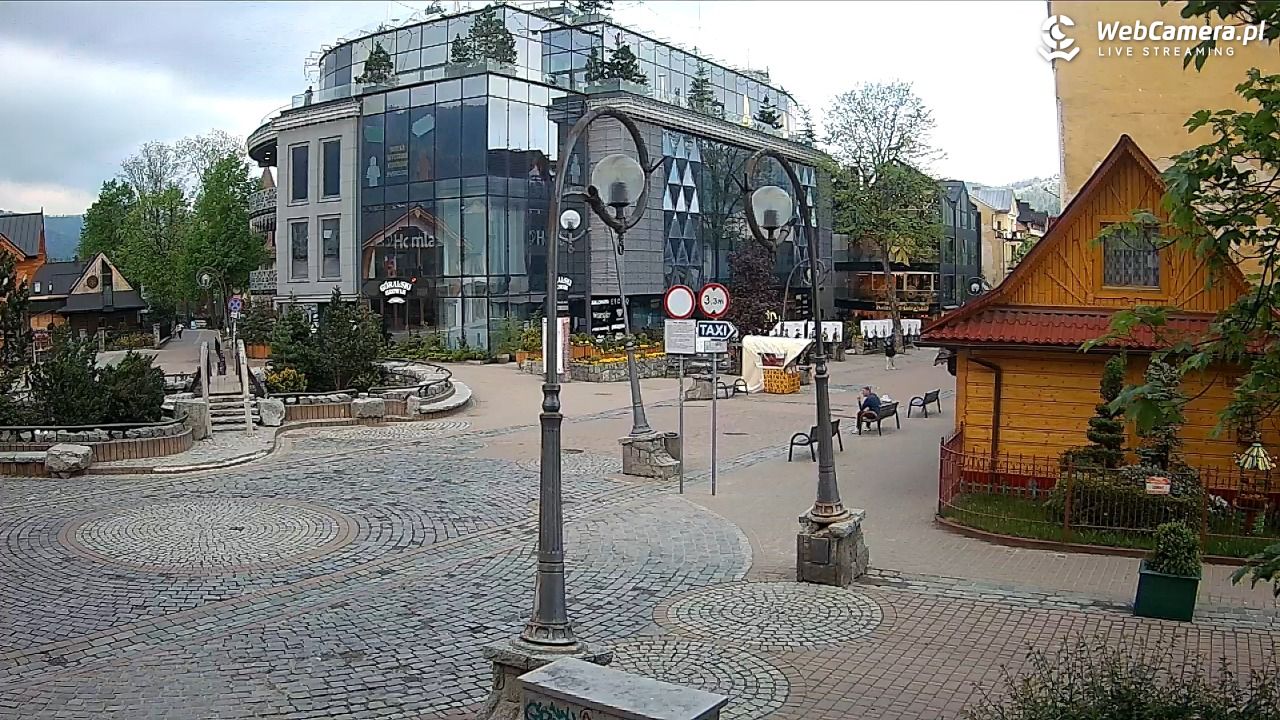 Widok na Krupówki w Zakopanem - 25 maj 2026, 07:33