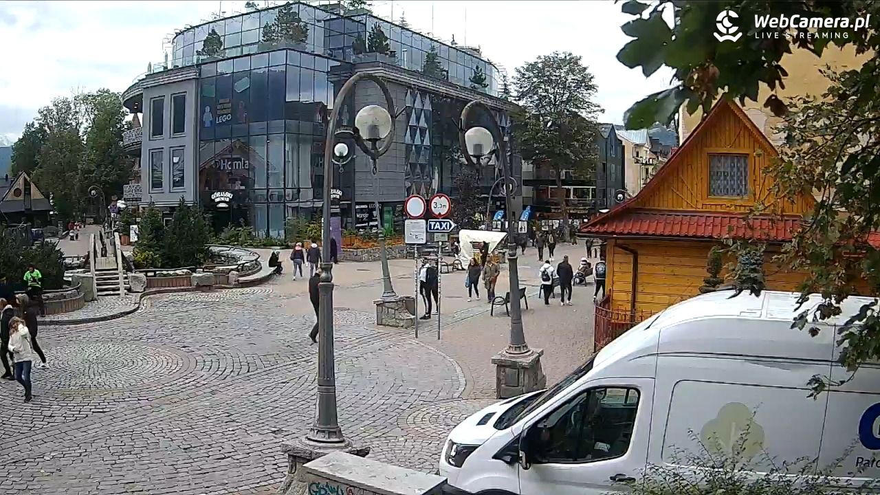 Widok na Krupówki w Zakopanem - 03 październik 2025, 12:24