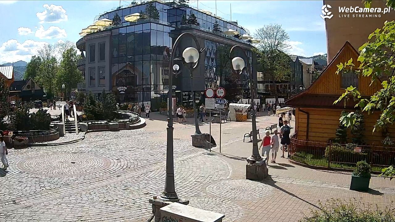 Widok na Krupówki w Zakopanem - 24 maj 2026, 15:14