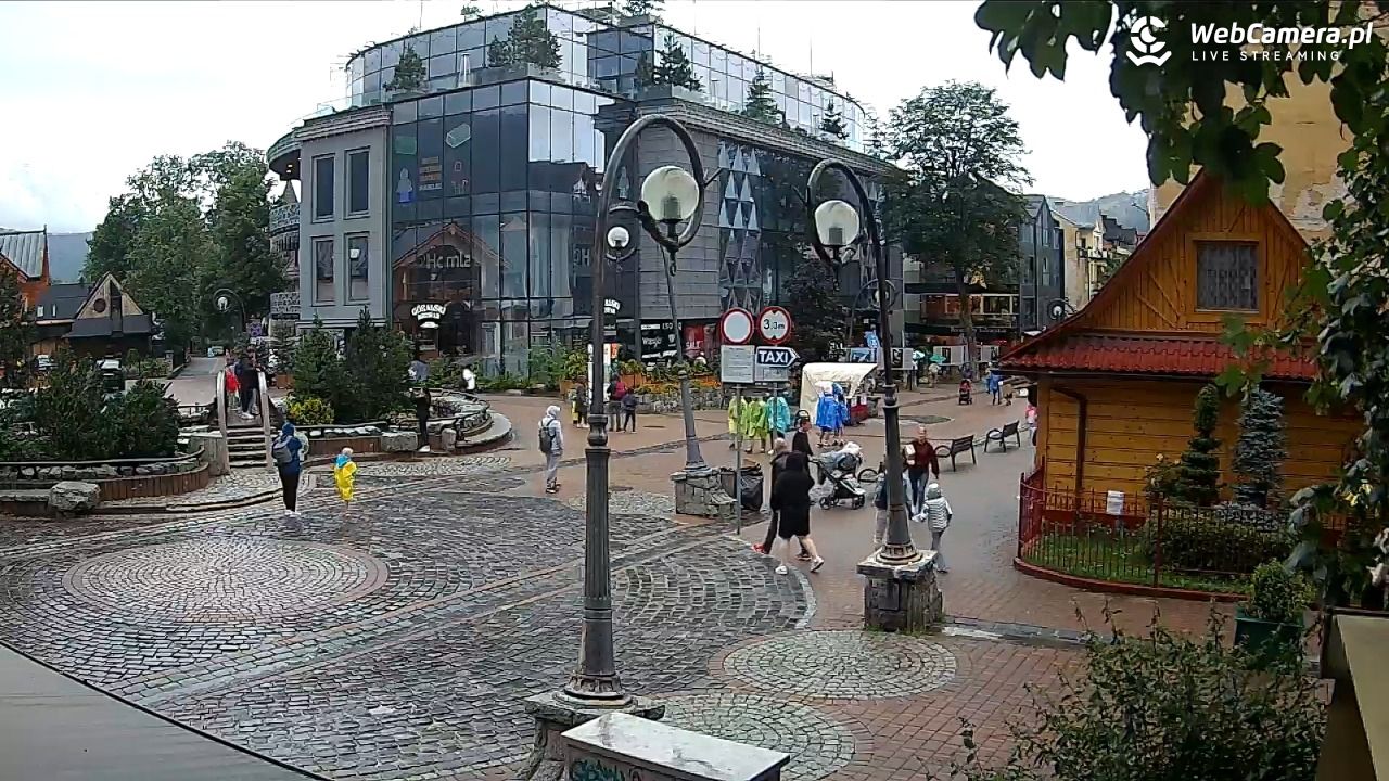 Widok na Krupówki w Zakopanem - 09 lipiec 2026, 11:12