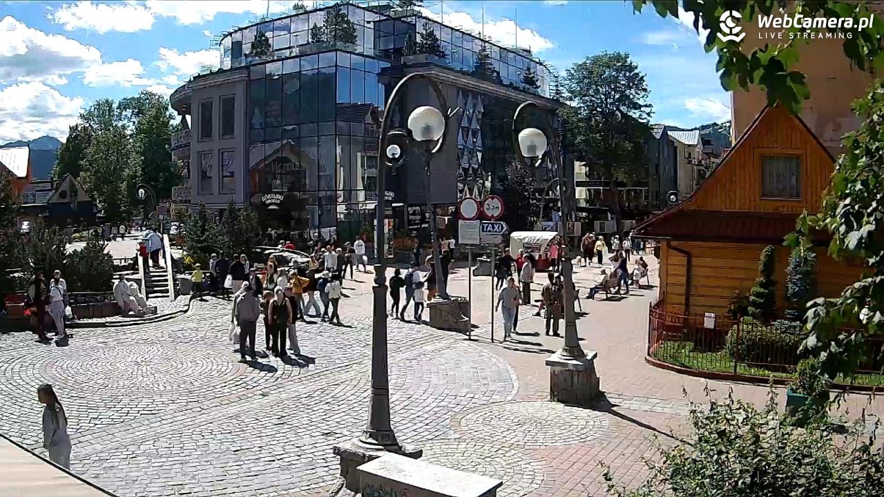 Widok na Krupówki w Zakopanem - 08 lipiec 2026, 14:51