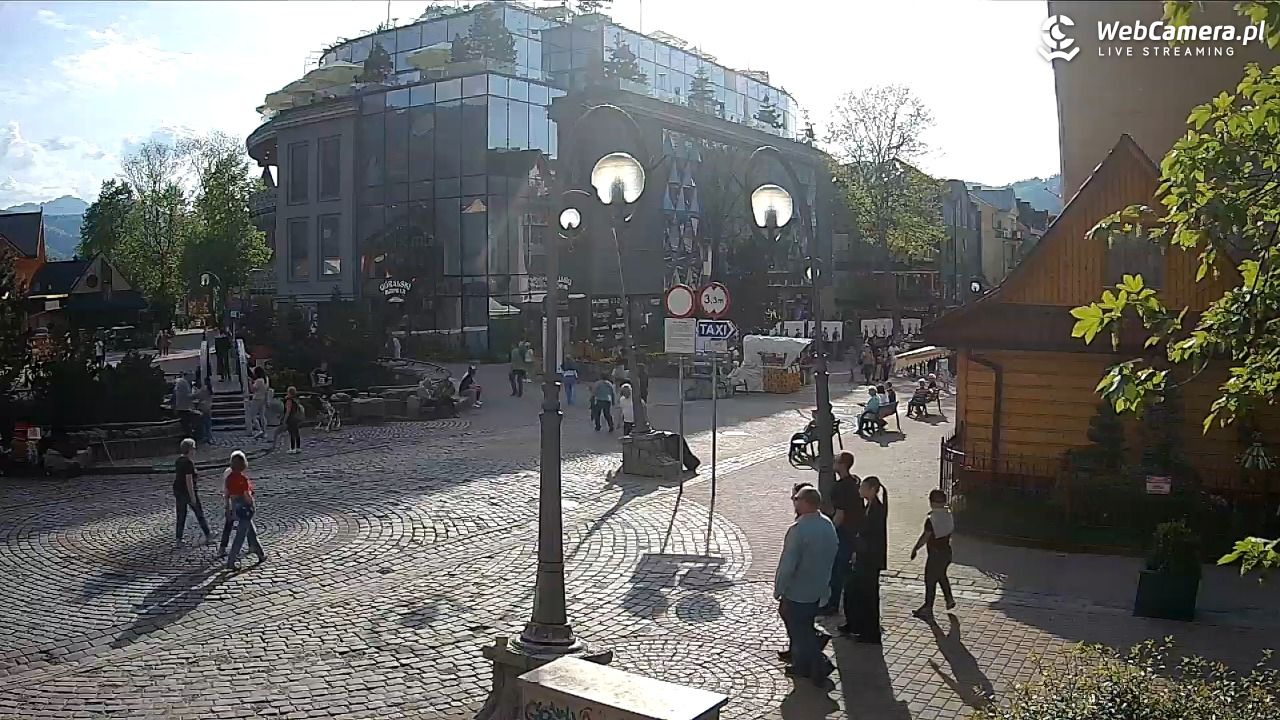 Widok na Krupówki w Zakopanem - 24 maj 2026, 17:47