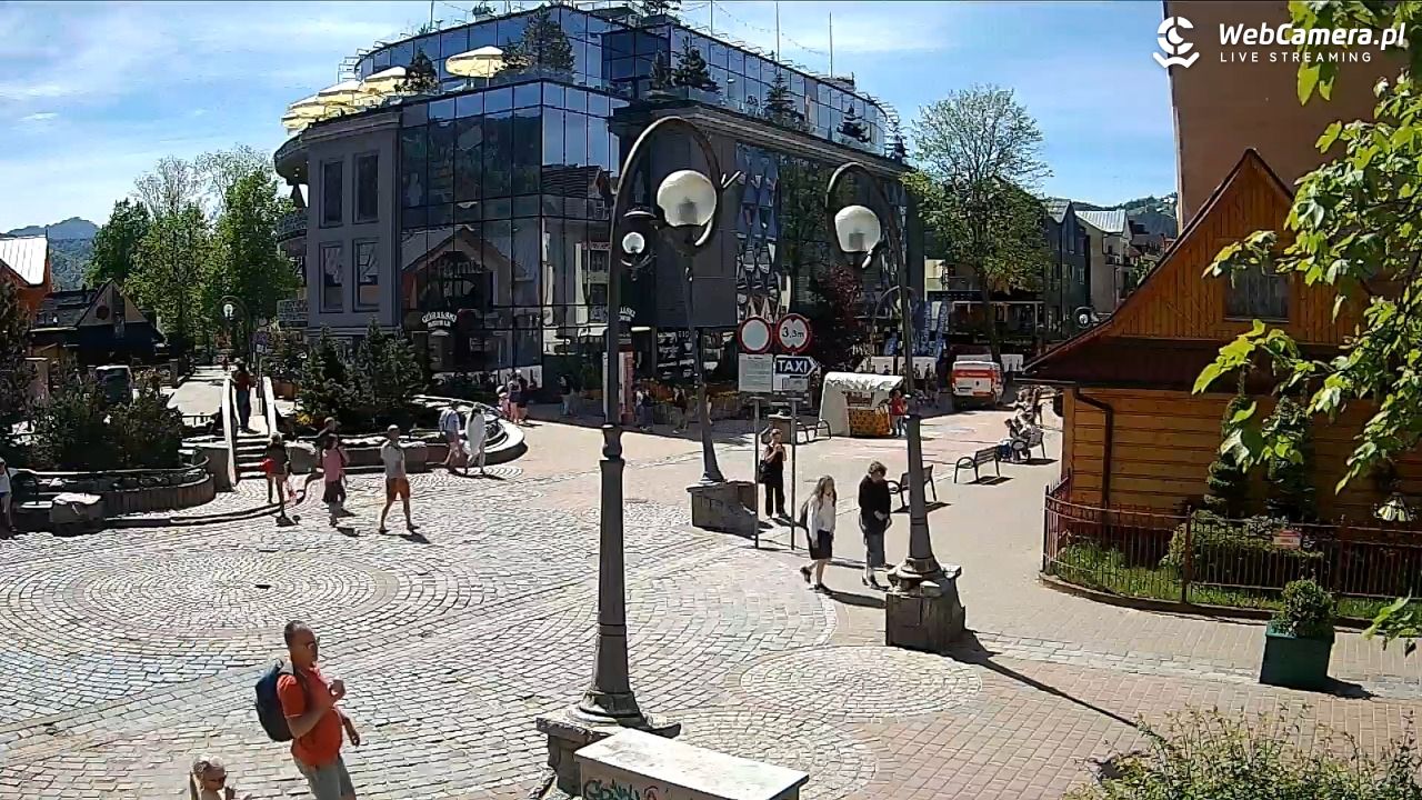 Widok na Krupówki w Zakopanem - 25 maj 2026, 14:50