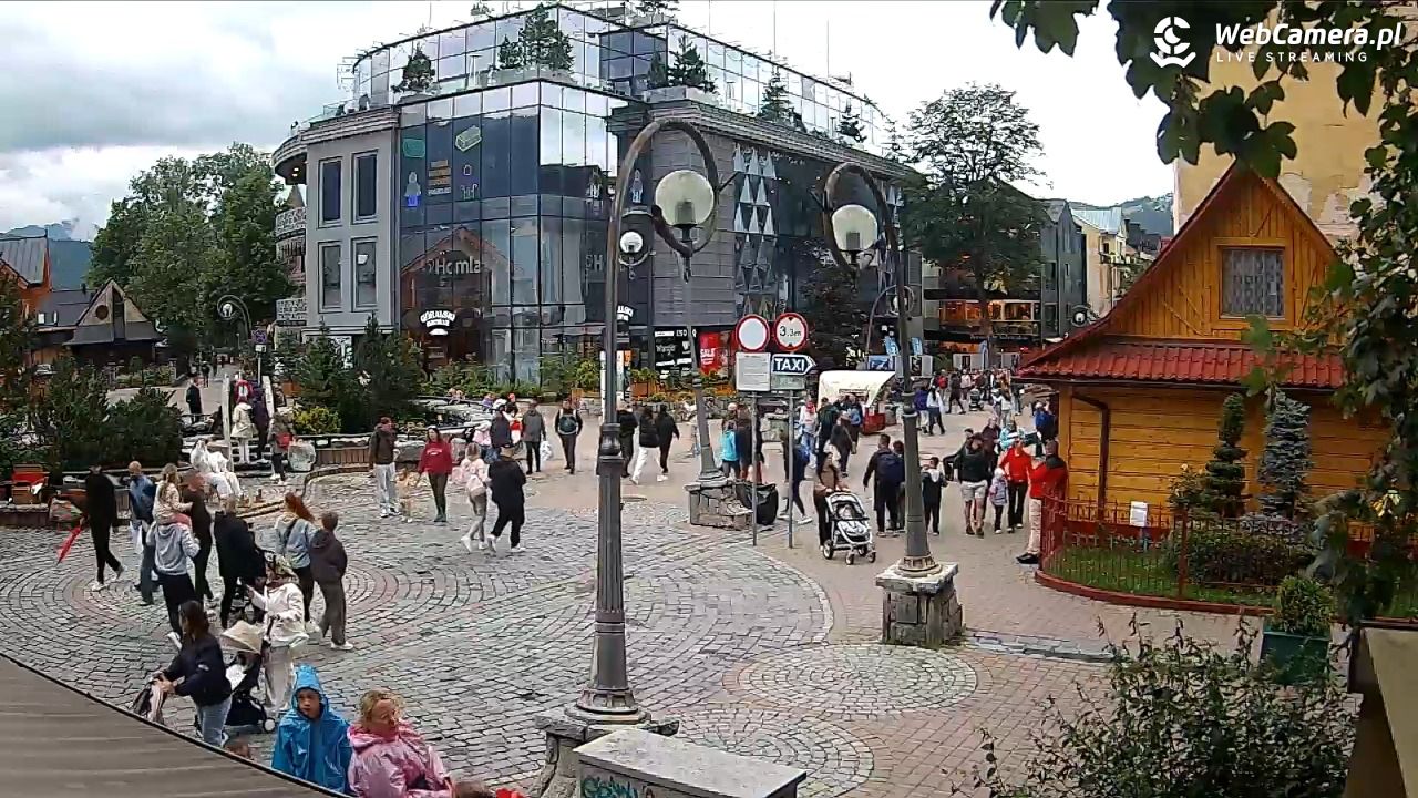 Widok na Krupówki w Zakopanem - 09 lipiec 2026, 17:17