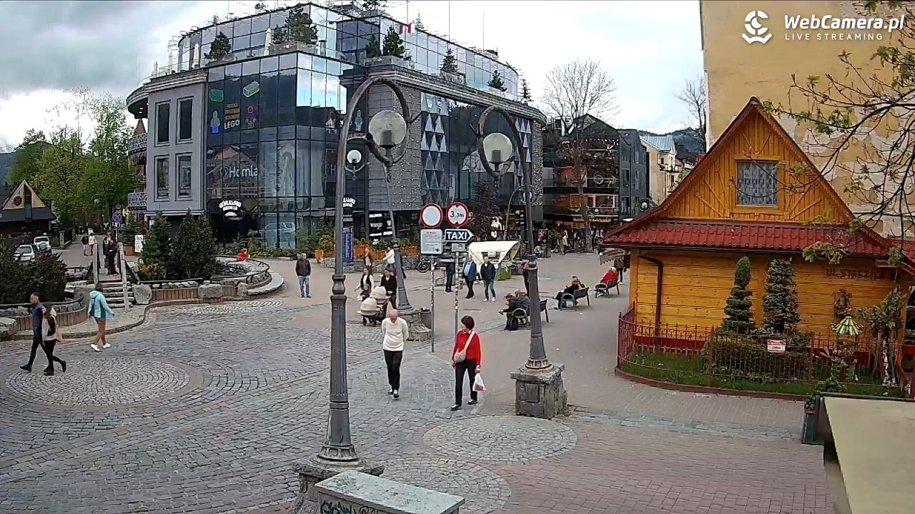 Widok na Krupówki w Zakopanem - 20 maj 2025, 18:14
