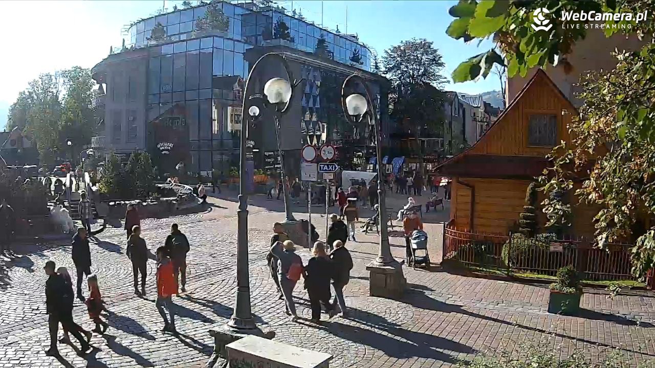 Widok na Krupówki w Zakopanem - 04 październik 2025, 15:18