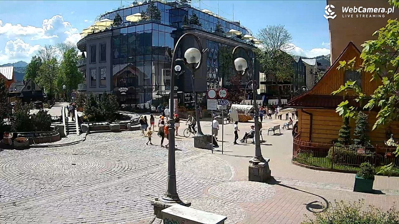 Widok na Krupówki w Zakopanem - 24 maj 2026, 14:11