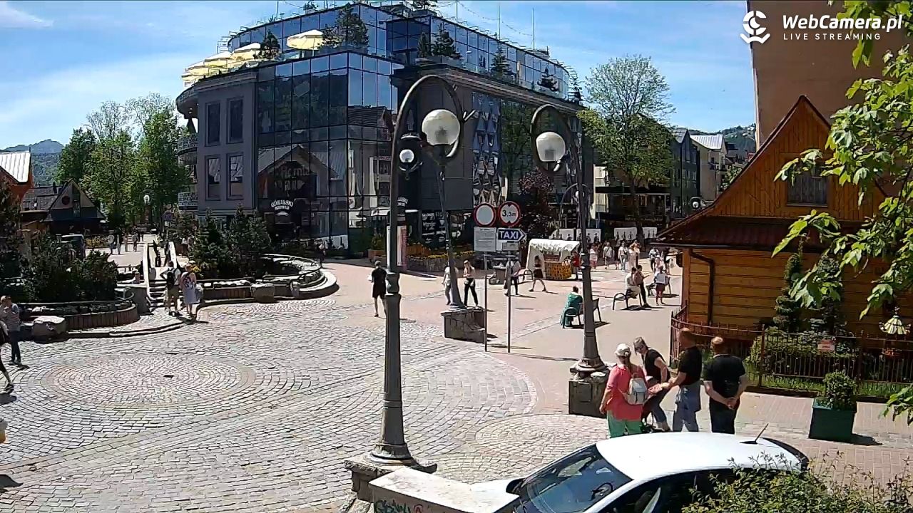 Widok na Krupówki w Zakopanem - 25 maj 2026, 14:16