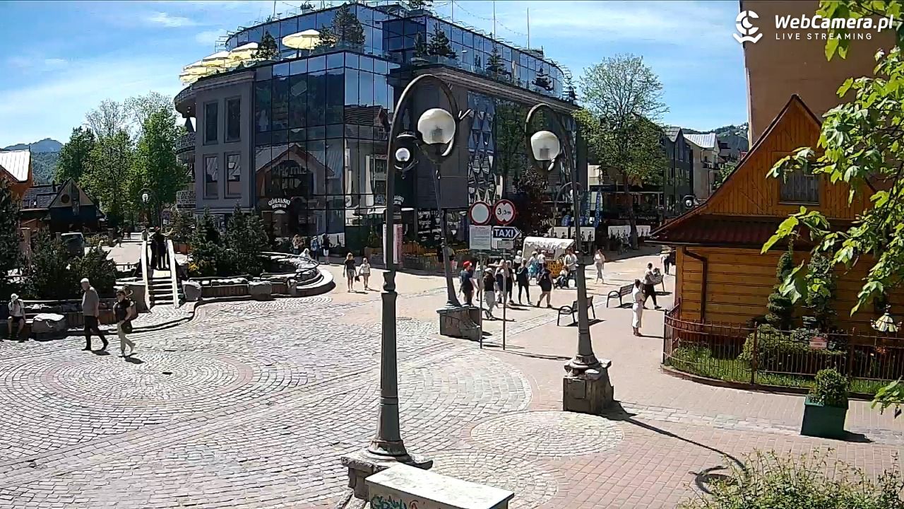 Widok na Krupówki w Zakopanem - 25 maj 2026, 14:30