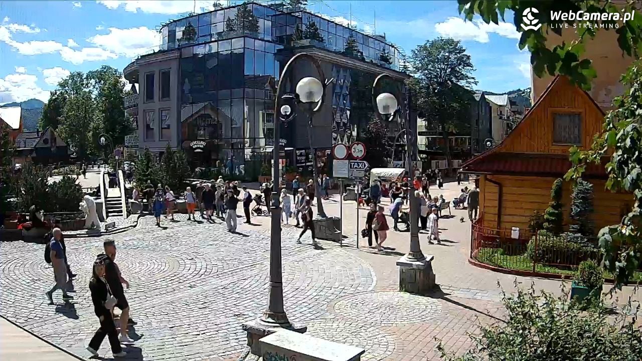 Widok na Krupówki w Zakopanem - 08 lipiec 2026, 14:42