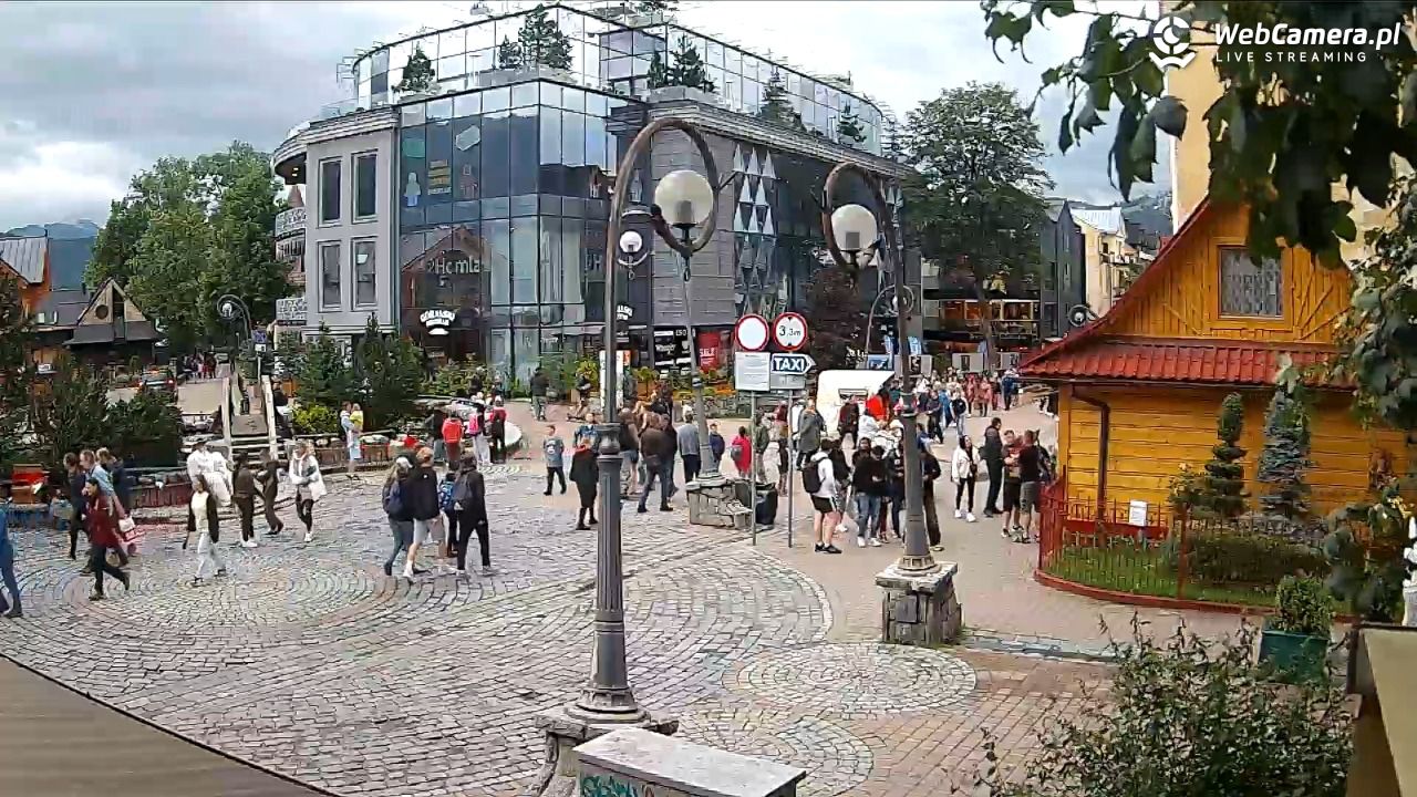 Widok na Krupówki w Zakopanem - 09 lipiec 2026, 16:56