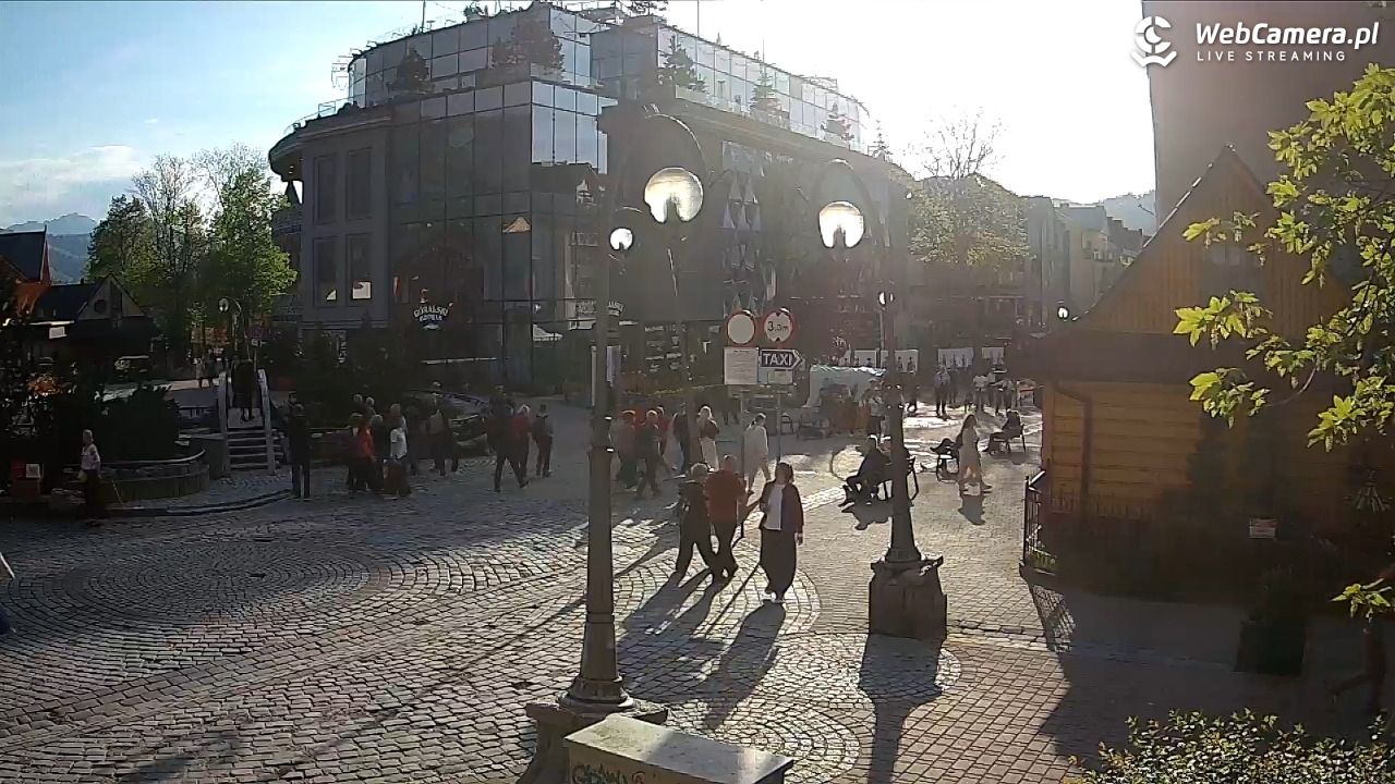Widok na Krupówki w Zakopanem - 22 maj 2026, 18:22