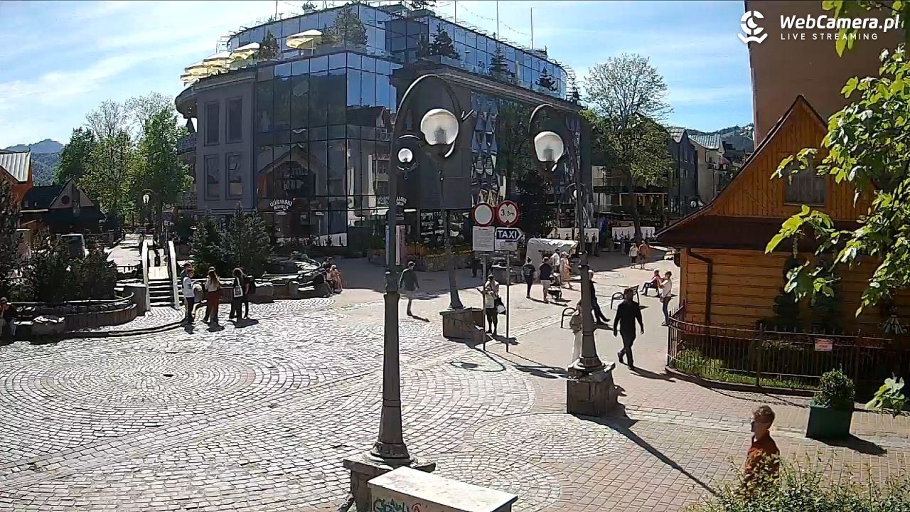 Widok na Krupówki w Zakopanem - 25 maj 2026, 15:50