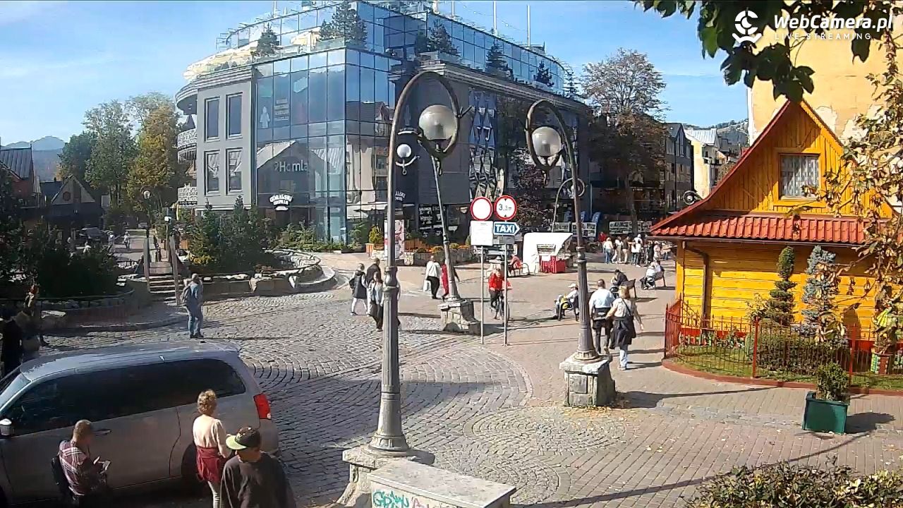 Widok na Krupówki w Zakopanem - 06 październik 2026, 12:00