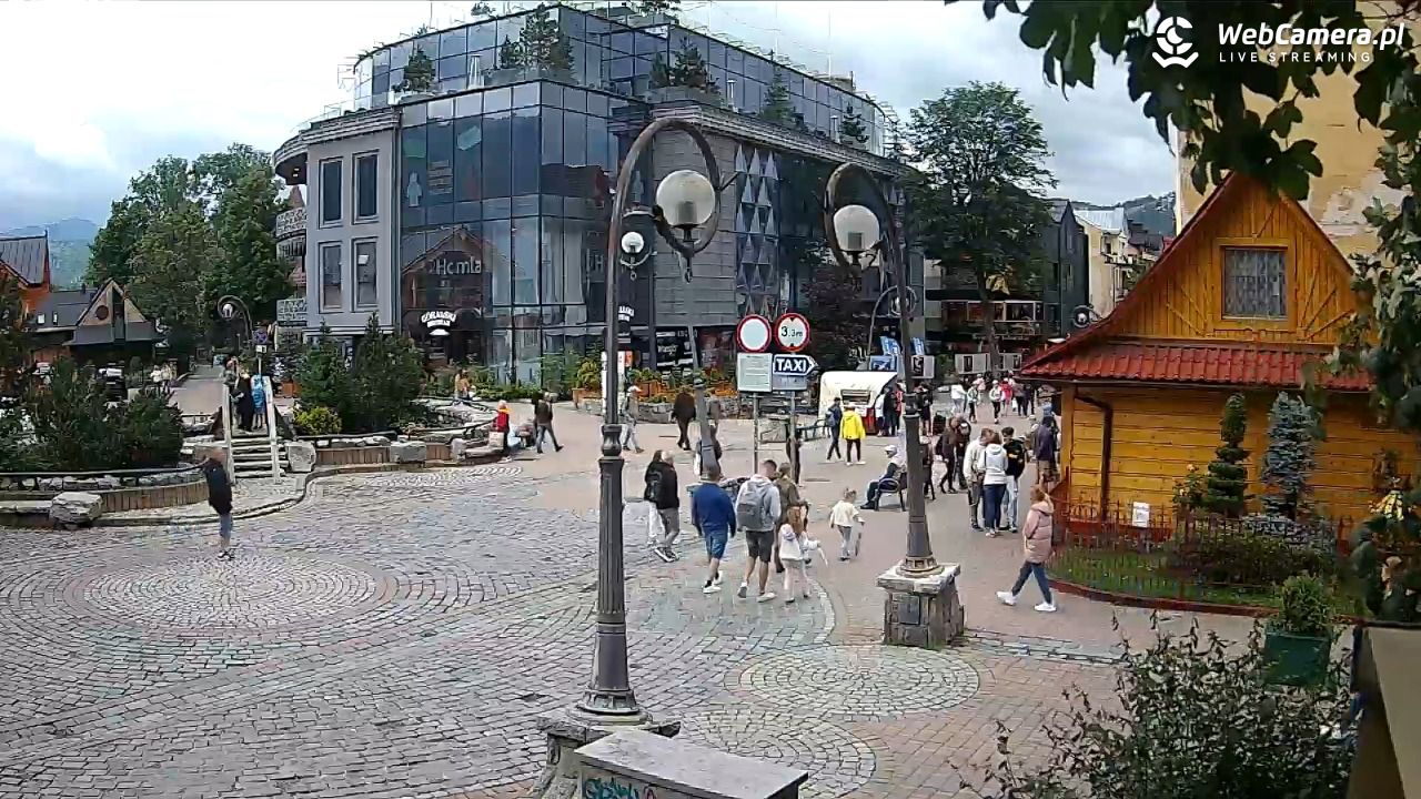 Widok na Krupówki w Zakopanem - 09 lipiec 2026, 10:32