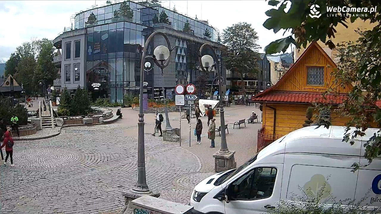Widok na Krupówki w Zakopanem - 03 październik 2025, 12:25