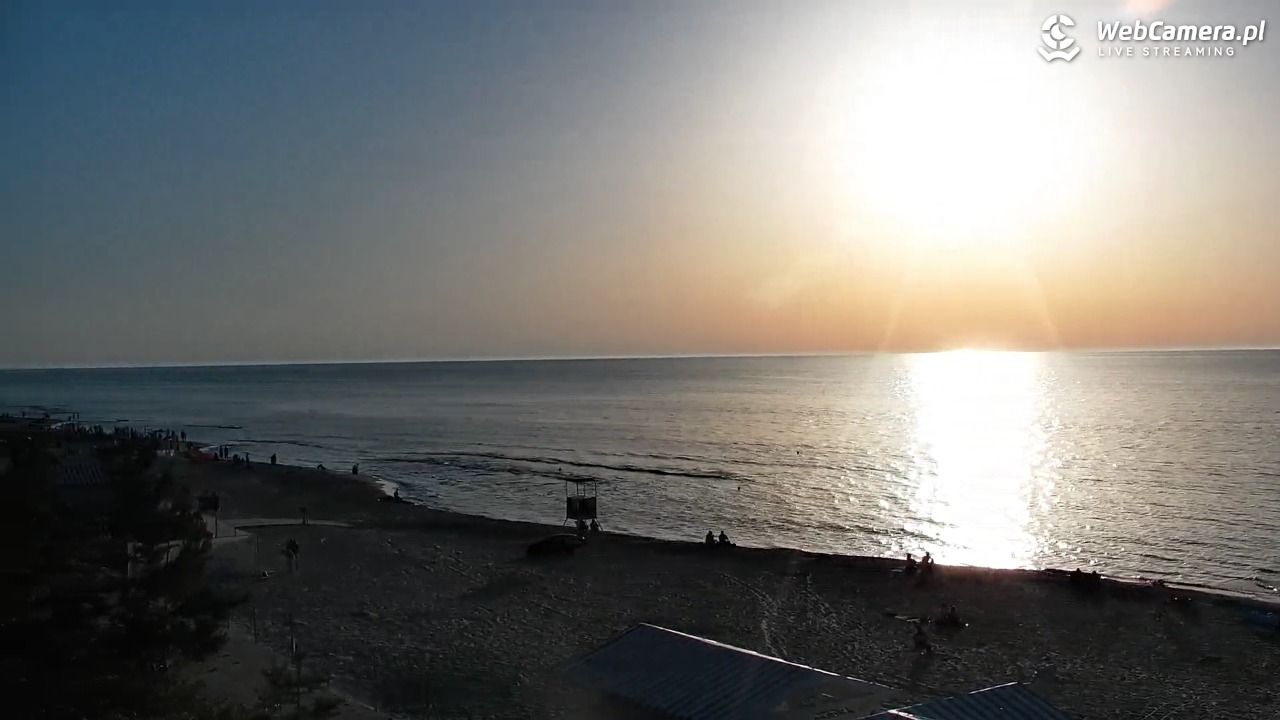 Krynica Morska - widok na plażę - 26 czerwiec 2026, 20:00