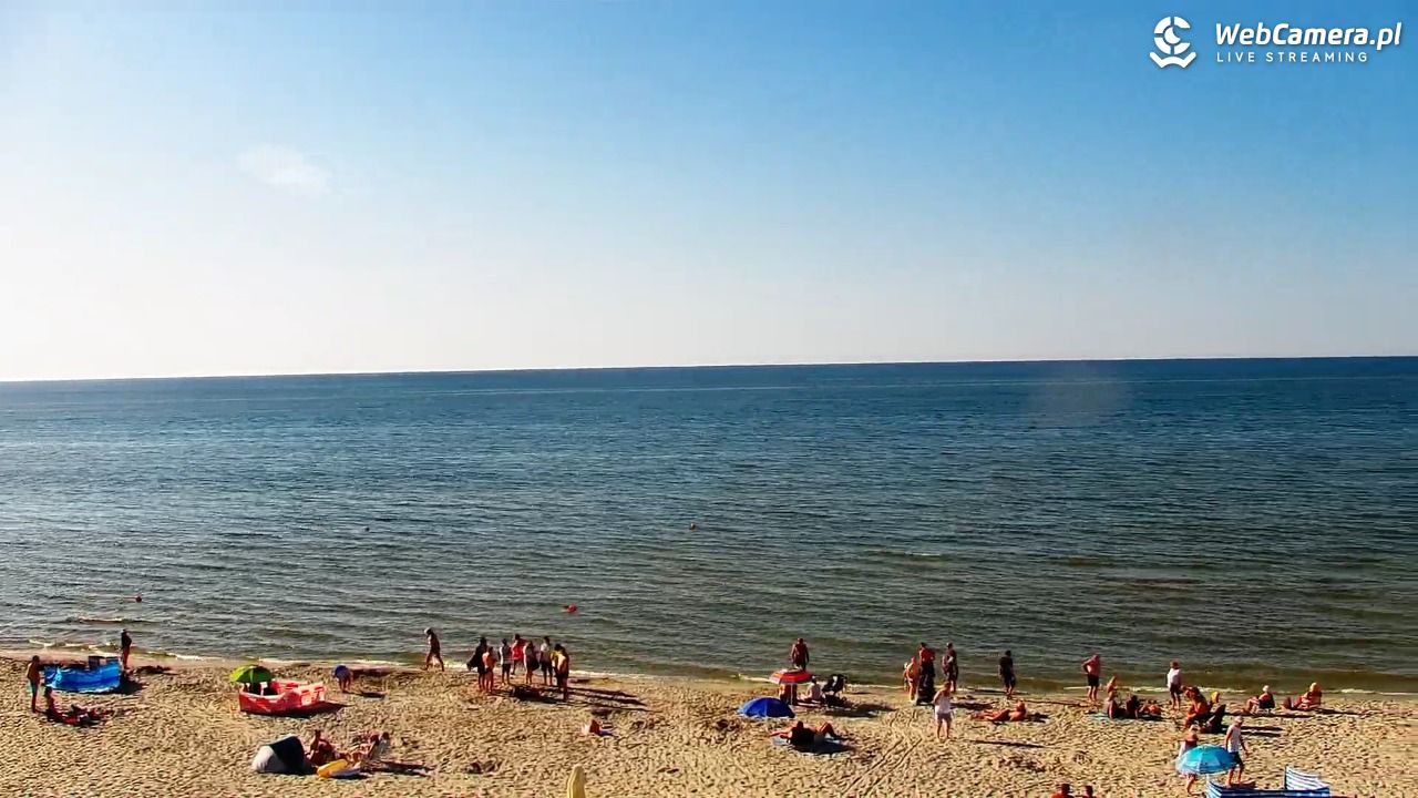 Krynica Morska - widok na plażę - 26 czerwiec 2026, 17:57