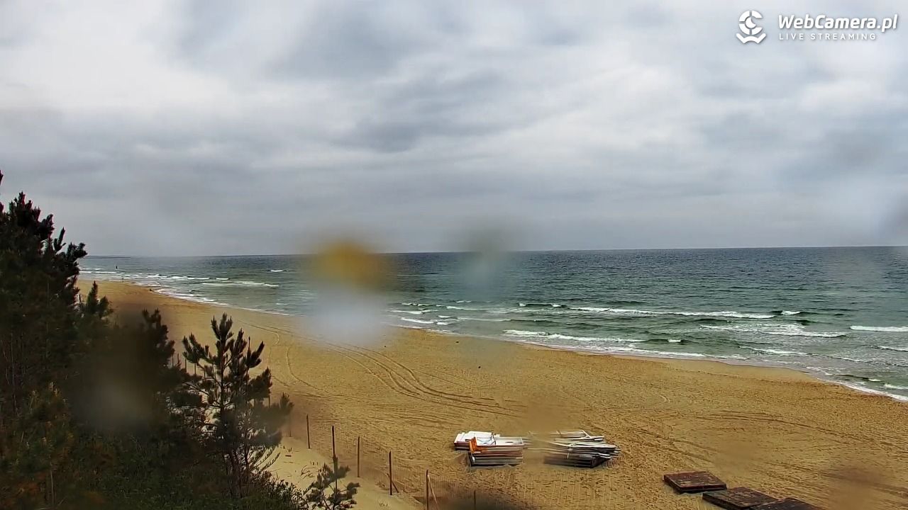 Krynica Morska - widok na plażę - 12 maj 2026, 14:29