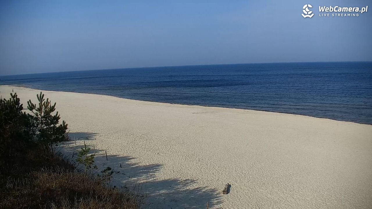 Krynica Morska - widok na plażę - 24 marzec 2026, 09:41