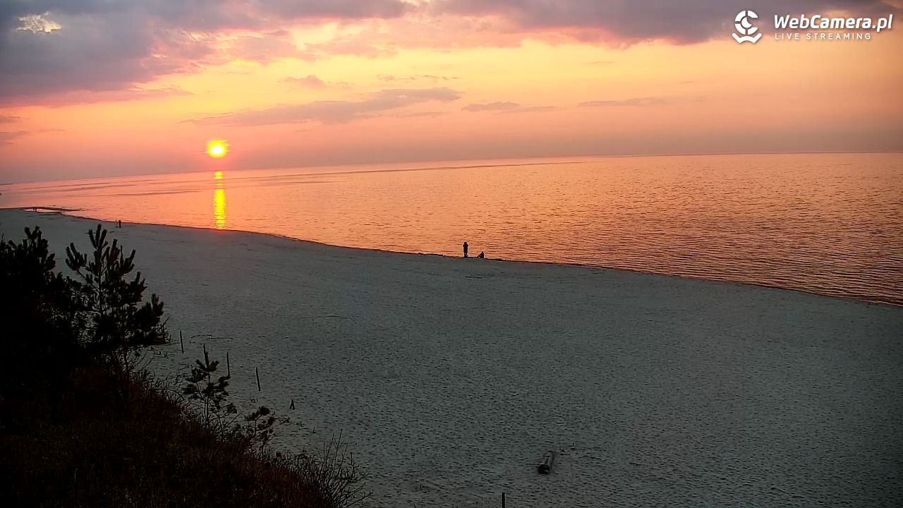 Krynica Morska - widok na plażę - 23 marzec 2026, 17:50
