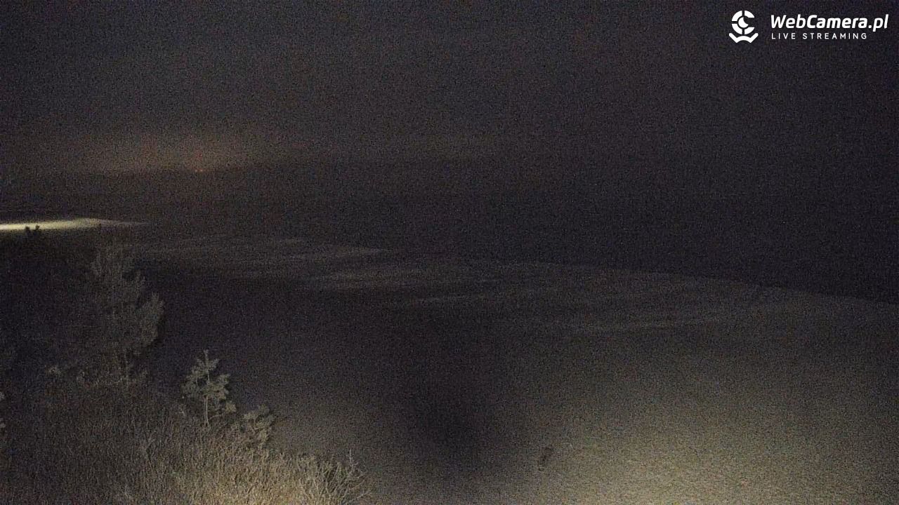 Krynica Morska - widok na plażę - 23 marzec 2026, 20:40