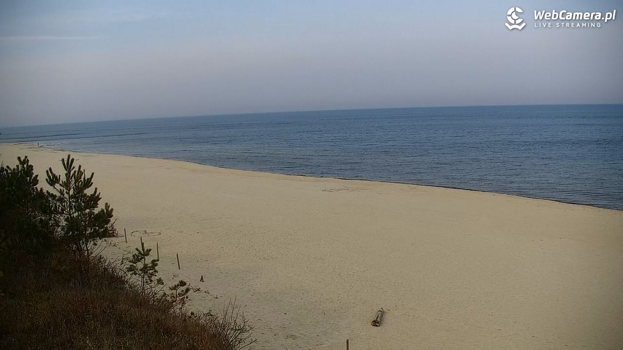Krynica Morska - widok na plażę - 24 marzec 2026, 09:17