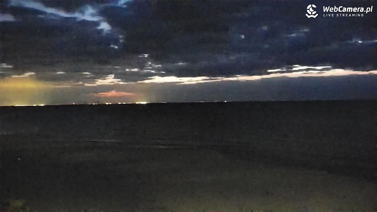 Krynica Morska - widok na plażę - 10 maj 2026, 21:56