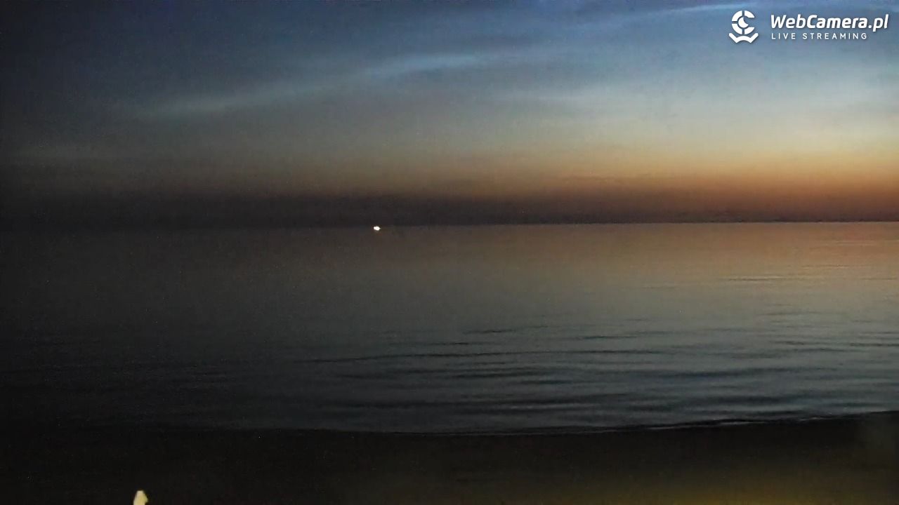 Krynica Morska - widok na plażę - 27 czerwiec 2026, 02:10