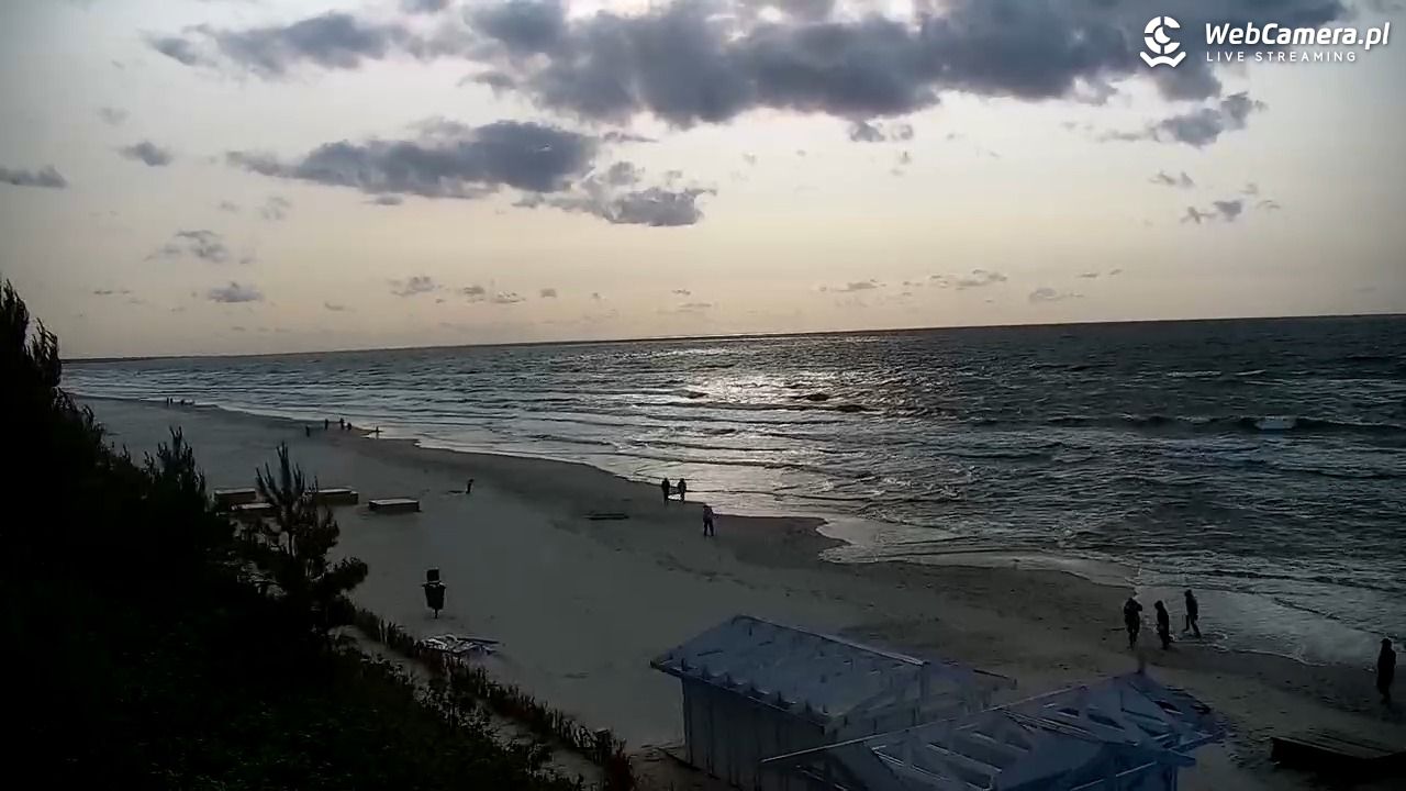 Krynica Morska - widok na plażę - 09 czerwiec 2025, 18:27