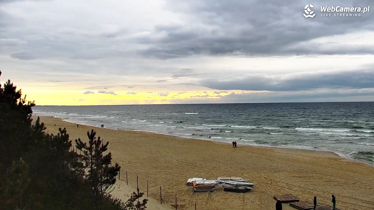 Krynica Morska - widok na plażę - 12 maj 2026, 18:46