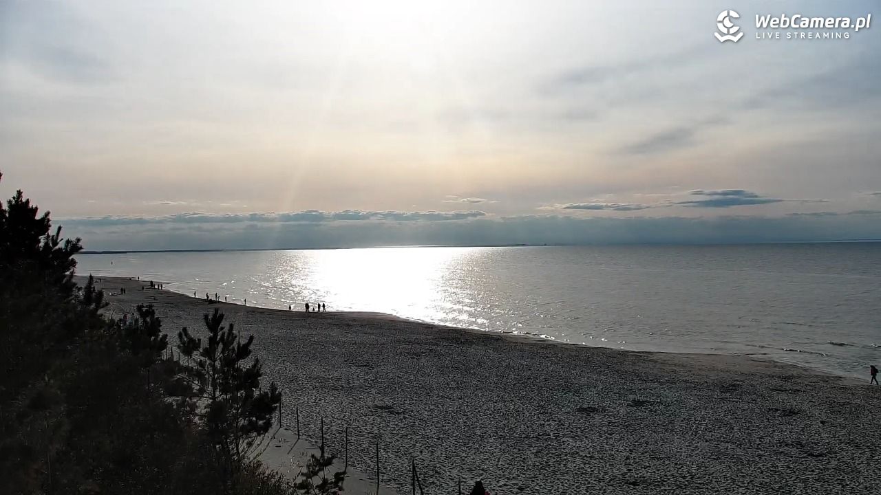 Krynica Morska - widok na plażę - 10 maj 2026, 18:08