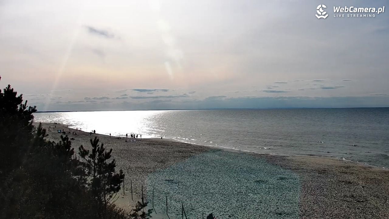 Krynica Morska - widok na plażę - 10 maj 2026, 17:29