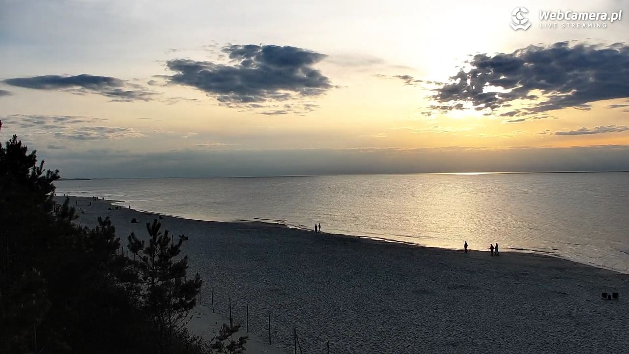 Krynica Morska - widok na plażę - 10 maj 2026, 19:27