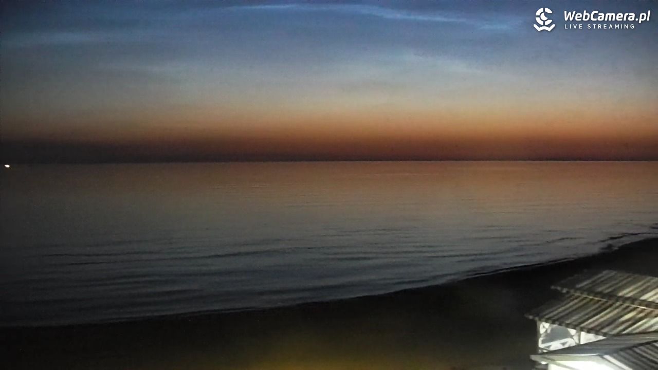 Krynica Morska - widok na plażę - 27 czerwiec 2026, 02:10