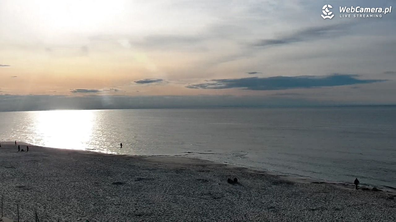 Krynica Morska - widok na plażę - 10 maj 2026, 18:33