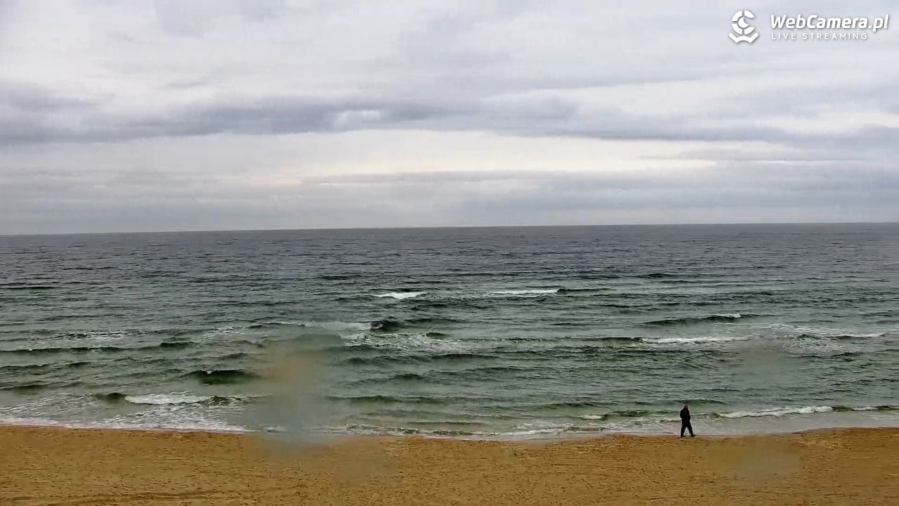 Krynica Morska - widok na plażę - 12 maj 2026, 15:10