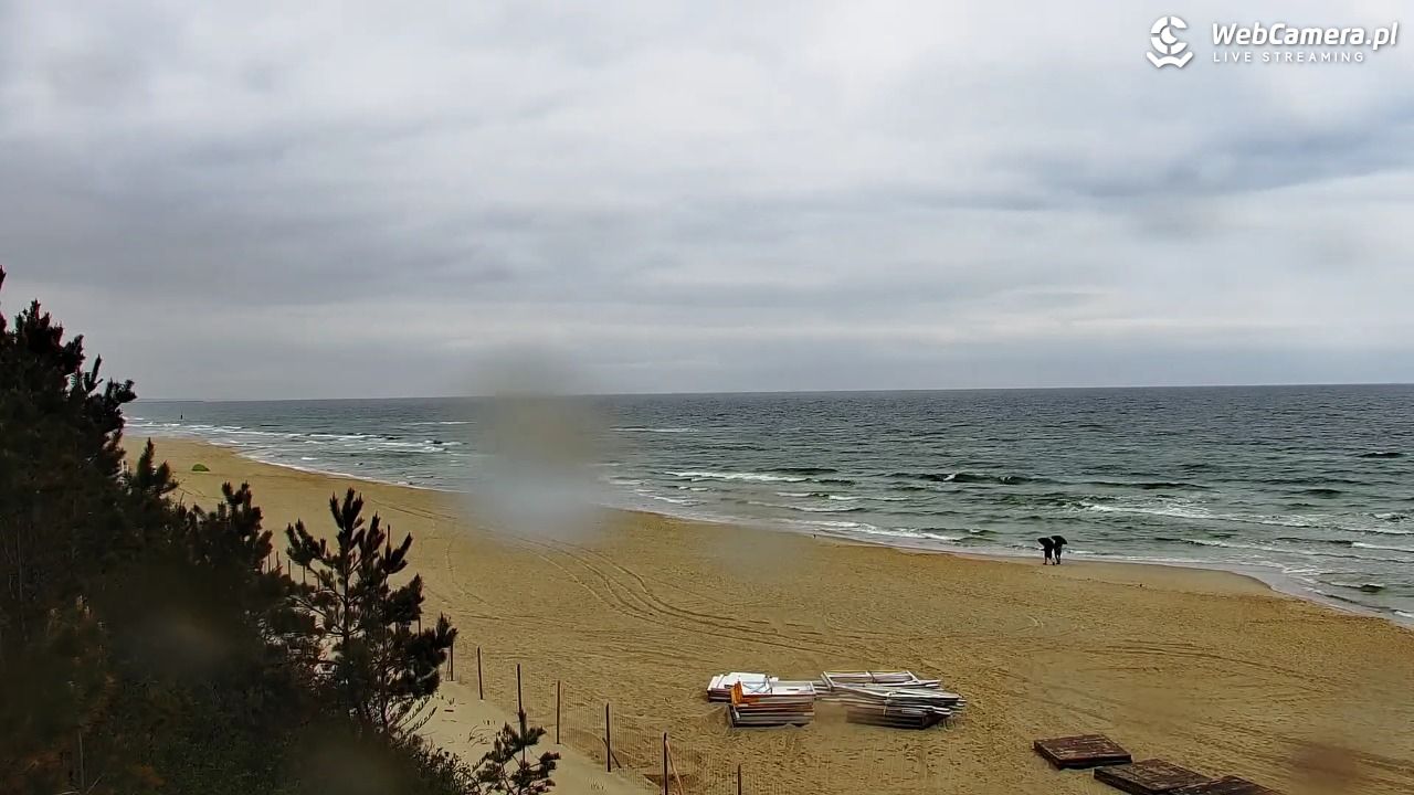 Krynica Morska - widok na plażę - 12 maj 2026, 14:46