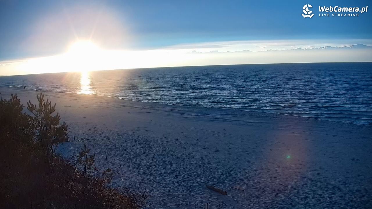 Krynica Morska - widok na plażę - 25 marzec 2026, 17:43