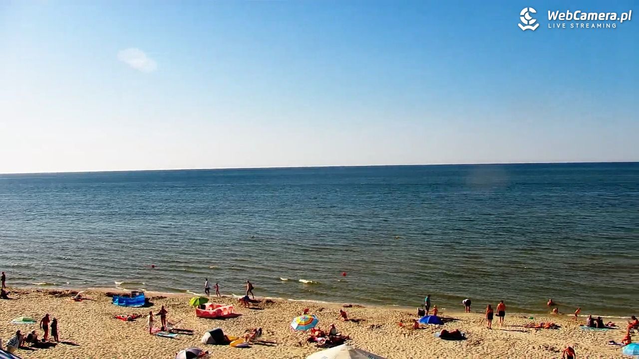 Krynica Morska - widok na plażę - 26 czerwiec 2026, 17:29