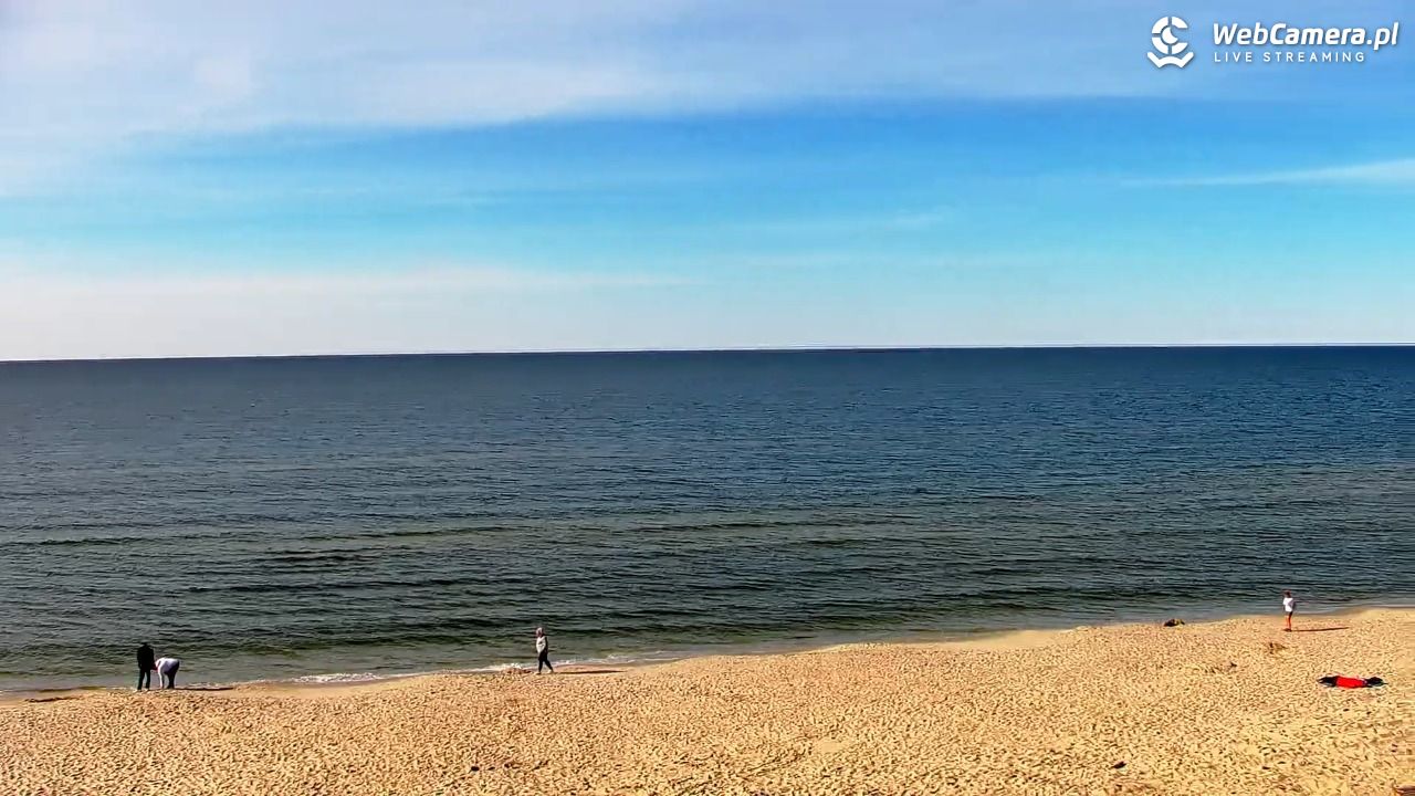 Krynica Morska - widok na plażę - 10 maj 2026, 16:56