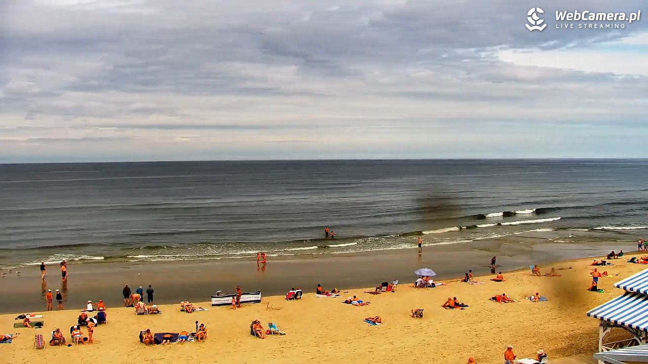 Krynica Morska - widok na plażę - 01 wresień 2026, 18:51