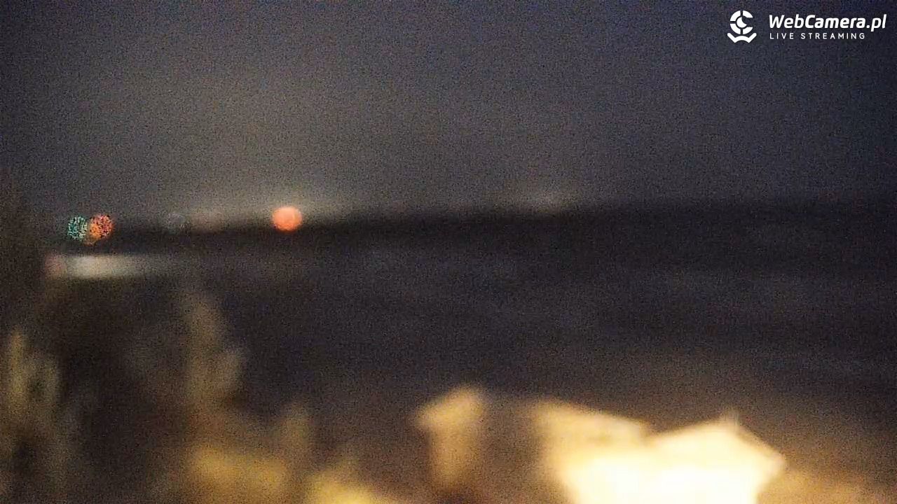 Krynica Morska - widok na plażę - 09 czerwiec 2025, 23:49